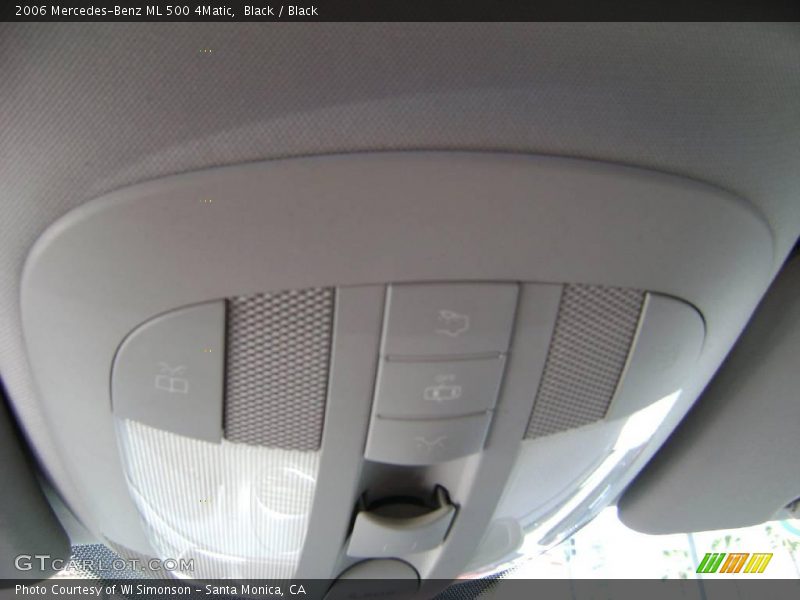 Black / Black 2006 Mercedes-Benz ML 500 4Matic