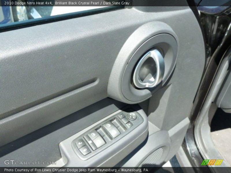 Brilliant Black Crystal Pearl / Dark Slate Gray 2010 Dodge Nitro Heat 4x4