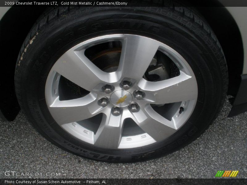 Gold Mist Metallic / Cashmere/Ebony 2009 Chevrolet Traverse LTZ