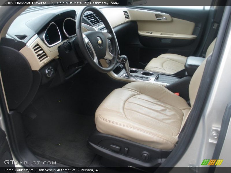 Cashmere/Ebony Interior - 2009 Traverse LTZ 