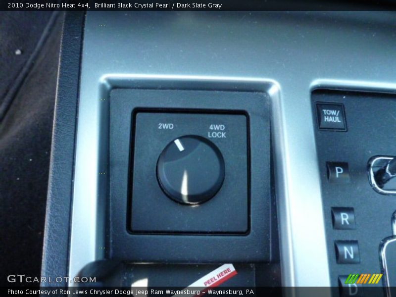Brilliant Black Crystal Pearl / Dark Slate Gray 2010 Dodge Nitro Heat 4x4