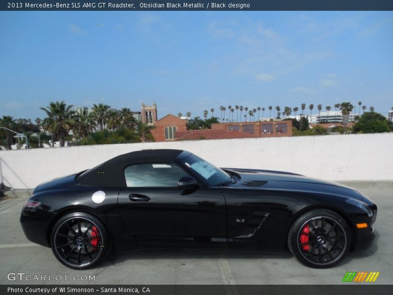  2013 SLS AMG GT Roadster Obsidian Black Metallic