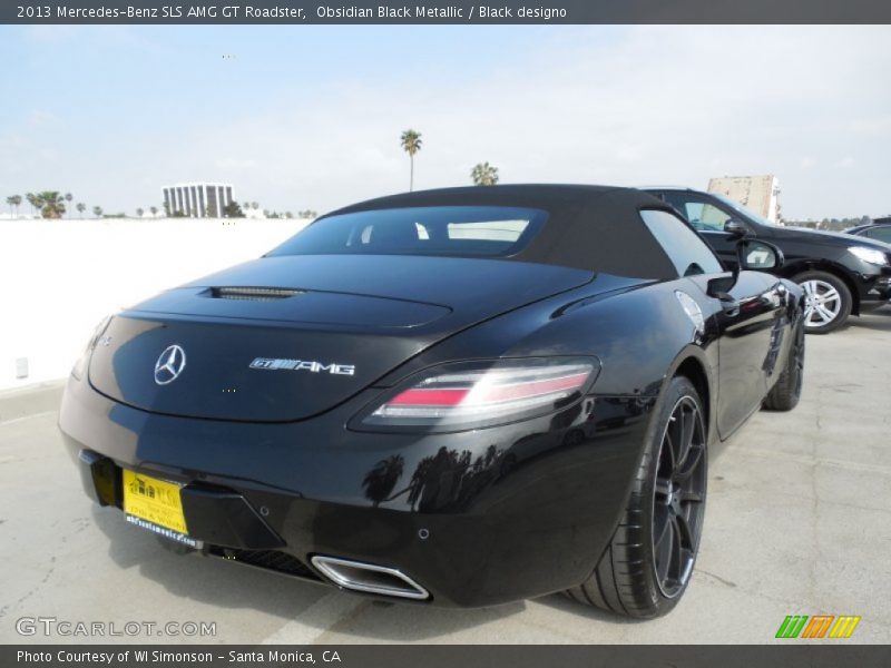 Obsidian Black Metallic / Black designo 2013 Mercedes-Benz SLS AMG GT Roadster