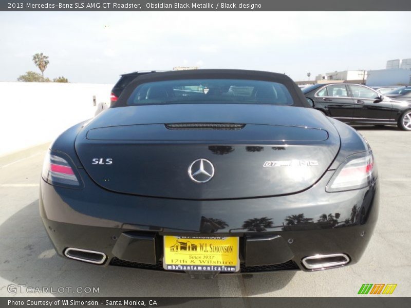 Obsidian Black Metallic / Black designo 2013 Mercedes-Benz SLS AMG GT Roadster