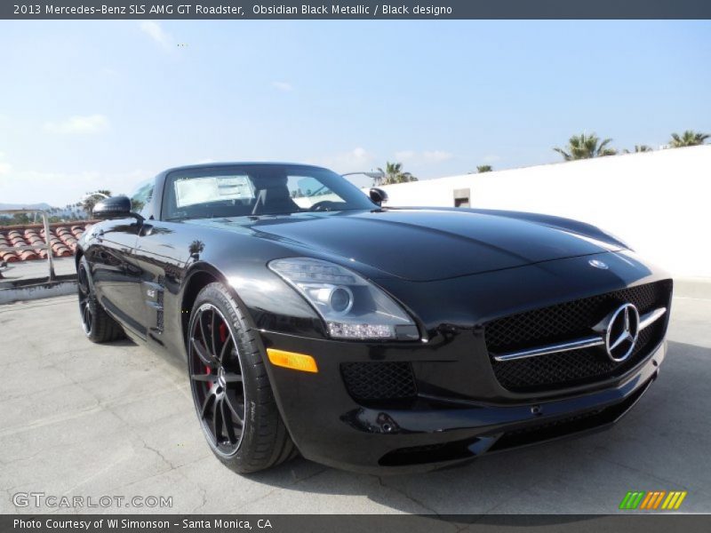 Front 3/4 View of 2013 SLS AMG GT Roadster