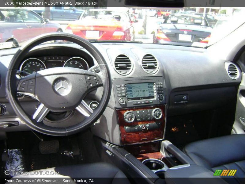 Black / Black 2006 Mercedes-Benz ML 500 4Matic