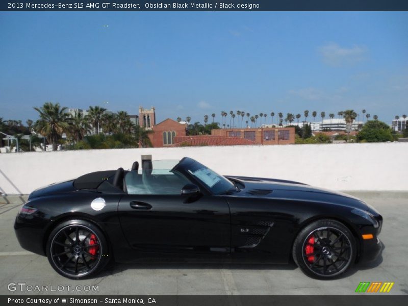  2013 SLS AMG GT Roadster Obsidian Black Metallic