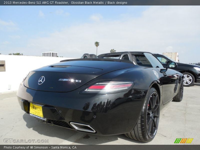 Obsidian Black Metallic / Black designo 2013 Mercedes-Benz SLS AMG GT Roadster