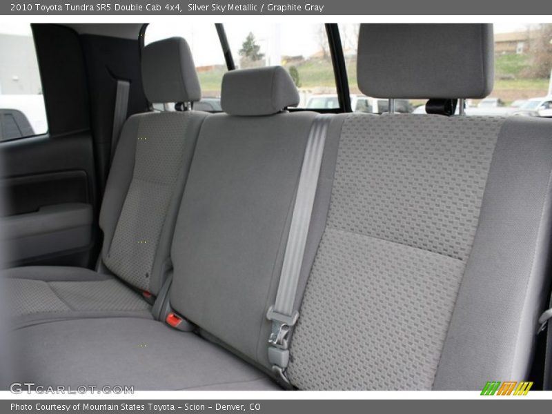 Silver Sky Metallic / Graphite Gray 2010 Toyota Tundra SR5 Double Cab 4x4