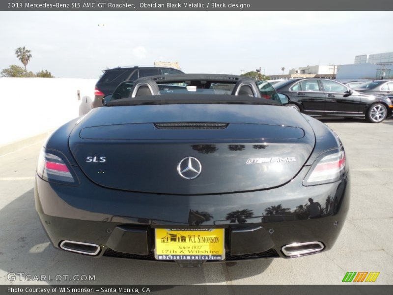 Obsidian Black Metallic / Black designo 2013 Mercedes-Benz SLS AMG GT Roadster