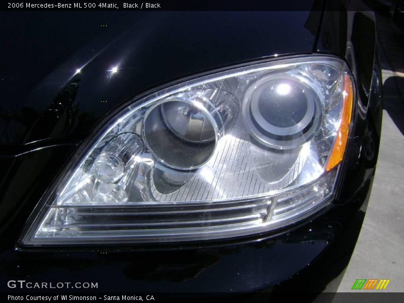 Black / Black 2006 Mercedes-Benz ML 500 4Matic