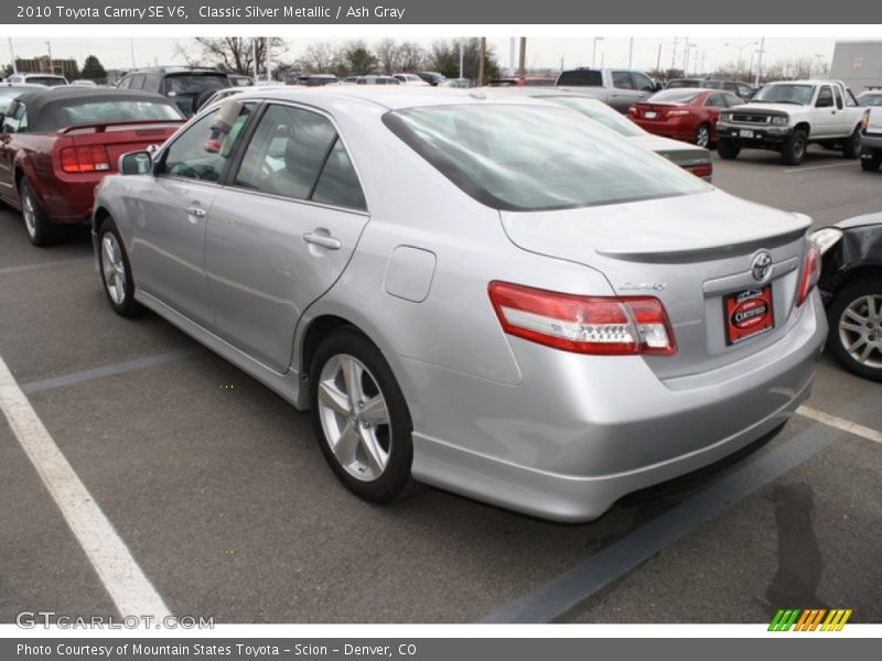 Classic Silver Metallic / Ash Gray 2010 Toyota Camry SE V6