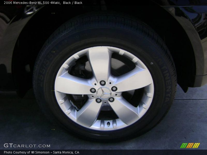 Black / Black 2006 Mercedes-Benz ML 500 4Matic