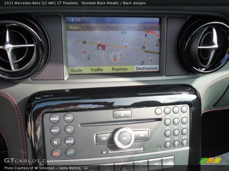 Navigation of 2013 SLS AMG GT Roadster