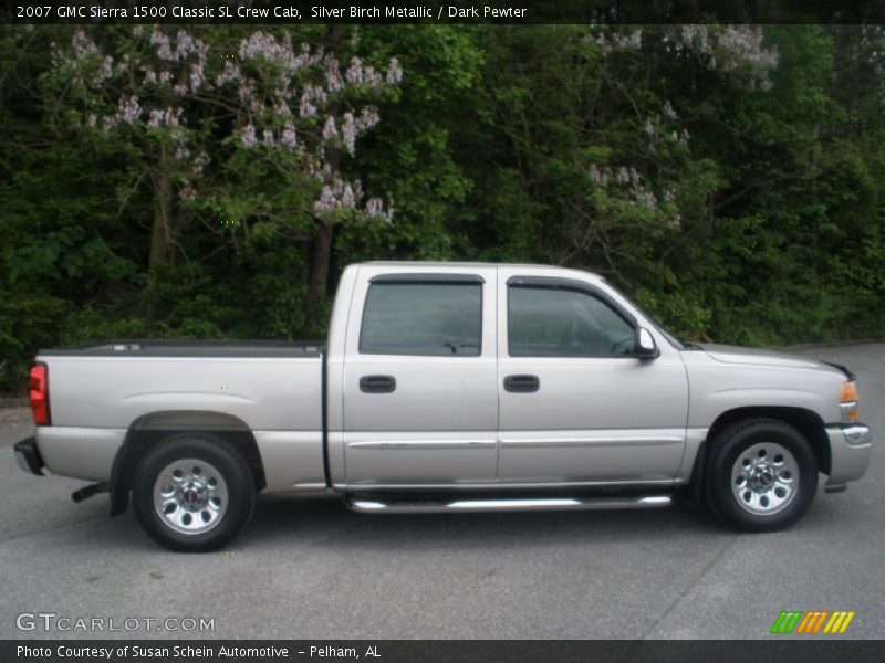  2007 Sierra 1500 Classic SL Crew Cab Silver Birch Metallic