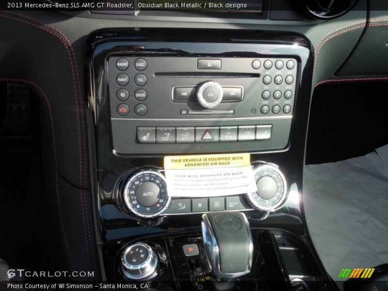 Controls of 2013 SLS AMG GT Roadster