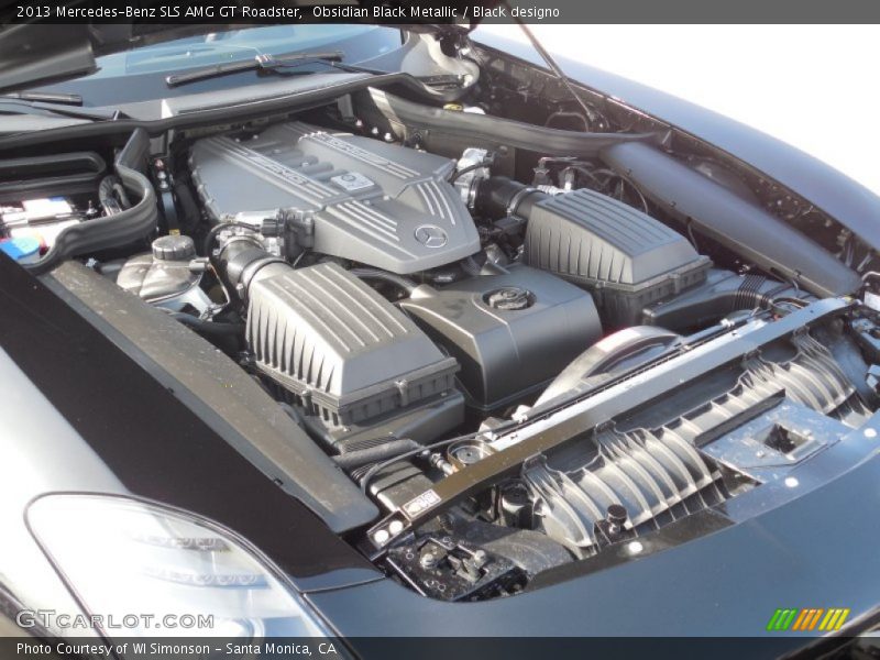  2013 SLS AMG GT Roadster Engine - 6.3 Liter AMG DOHC 32-Valve VVT V8