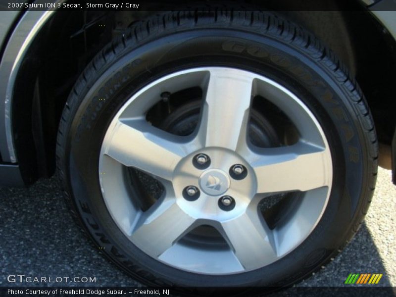Storm Gray / Gray 2007 Saturn ION 3 Sedan