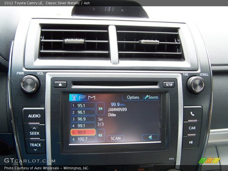 Classic Silver Metallic / Ash 2012 Toyota Camry LE