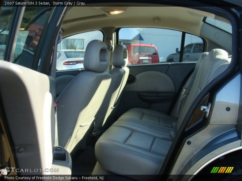 Storm Gray / Gray 2007 Saturn ION 3 Sedan