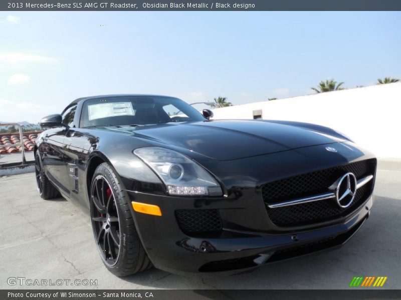 Front 3/4 View of 2013 SLS AMG GT Roadster