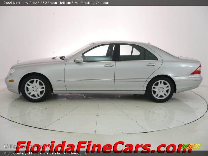 Brilliant Silver Metallic / Charcoal 2006 Mercedes-Benz S 350 Sedan