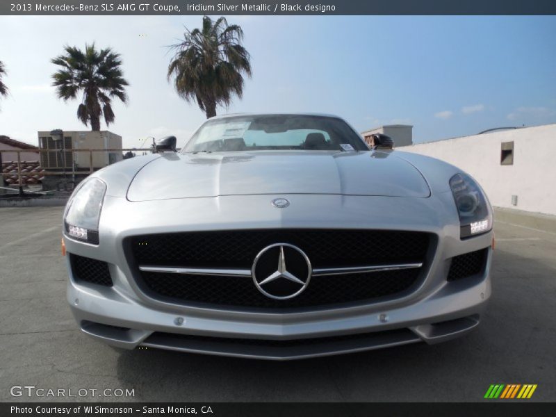 Iridium Silver Metallic / Black designo 2013 Mercedes-Benz SLS AMG GT Coupe