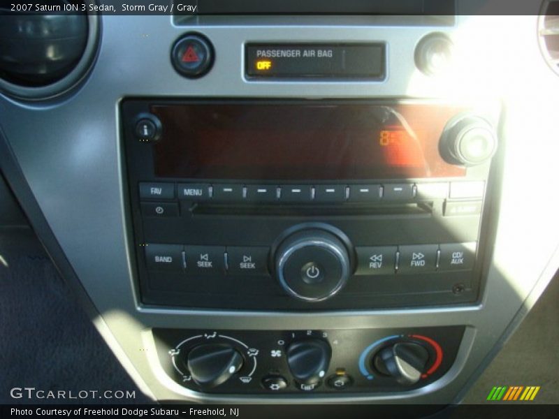 Storm Gray / Gray 2007 Saturn ION 3 Sedan