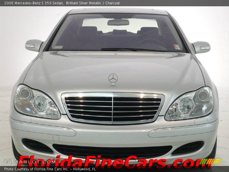 Brilliant Silver Metallic / Charcoal 2006 Mercedes-Benz S 350 Sedan