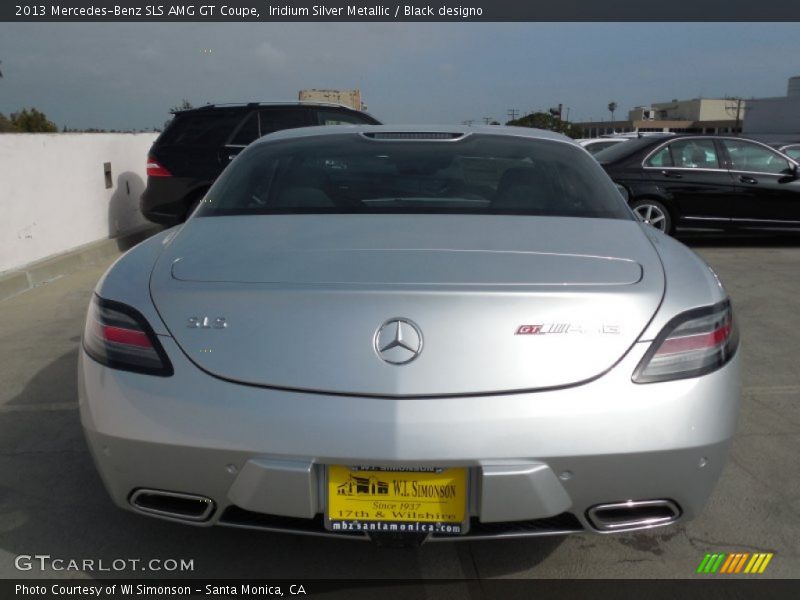 Iridium Silver Metallic / Black designo 2013 Mercedes-Benz SLS AMG GT Coupe