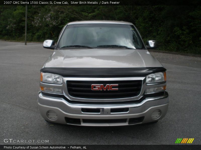 Silver Birch Metallic / Dark Pewter 2007 GMC Sierra 1500 Classic SL Crew Cab