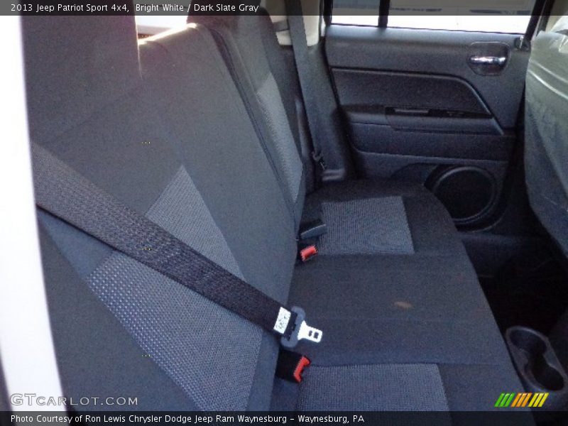 Bright White / Dark Slate Gray 2013 Jeep Patriot Sport 4x4