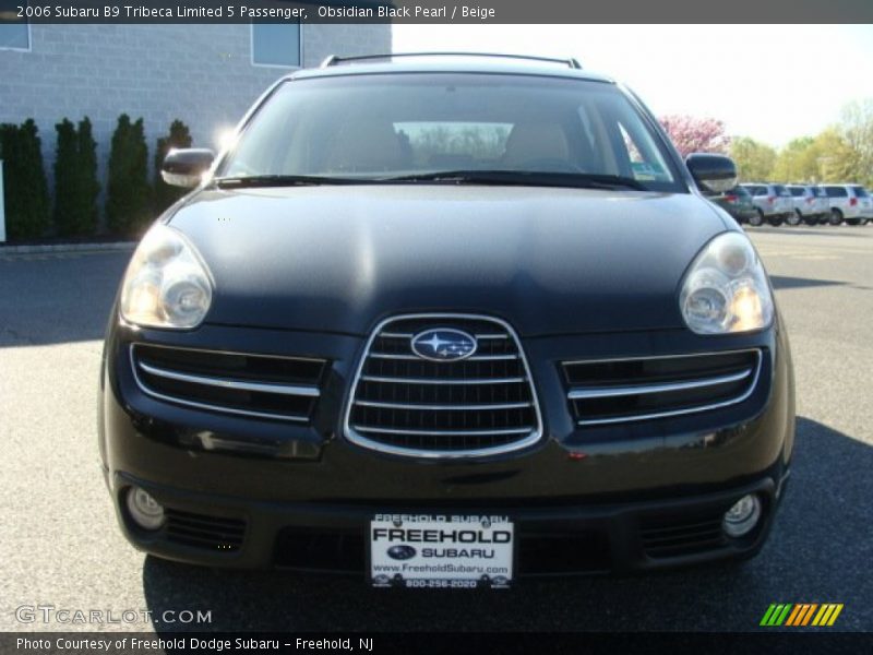 Obsidian Black Pearl / Beige 2006 Subaru B9 Tribeca Limited 5 Passenger