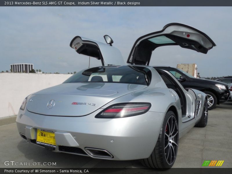 Iridium Silver Metallic / Black designo 2013 Mercedes-Benz SLS AMG GT Coupe