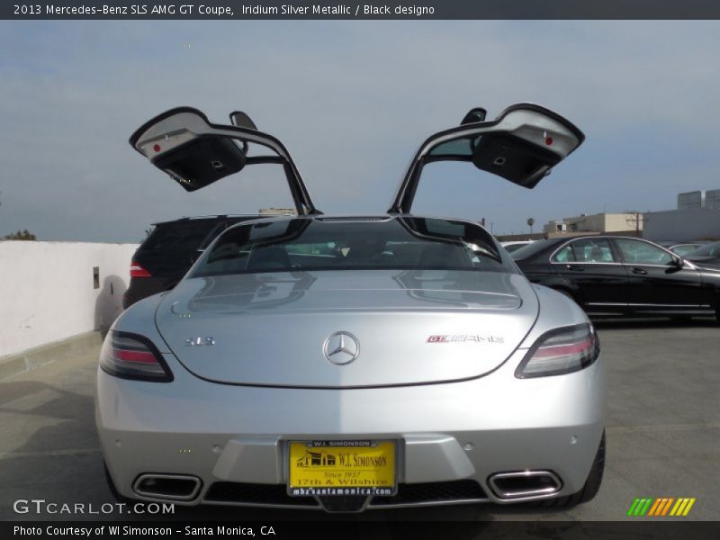 Iridium Silver Metallic / Black designo 2013 Mercedes-Benz SLS AMG GT Coupe