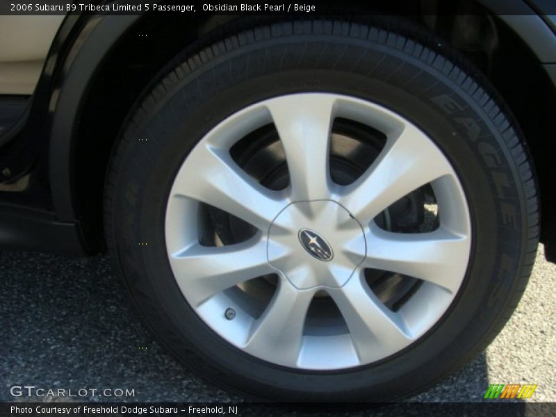Obsidian Black Pearl / Beige 2006 Subaru B9 Tribeca Limited 5 Passenger