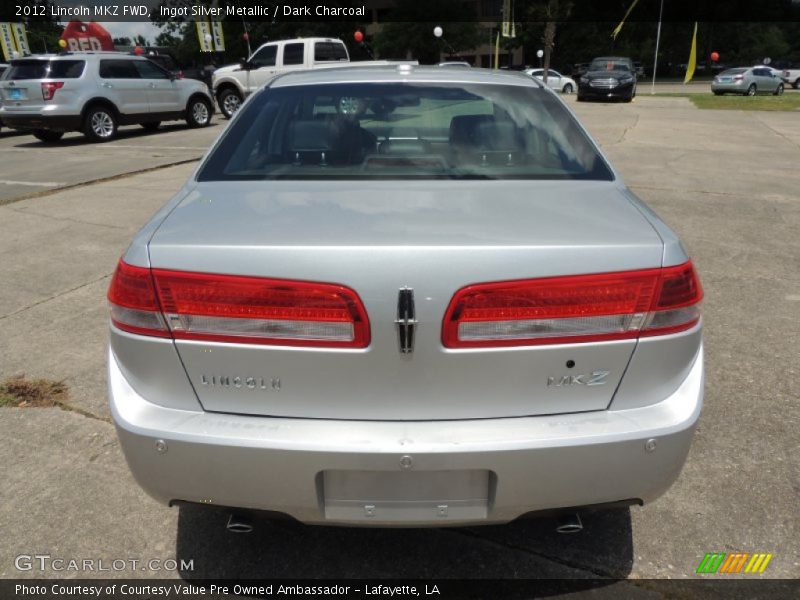 Ingot Silver Metallic / Dark Charcoal 2012 Lincoln MKZ FWD