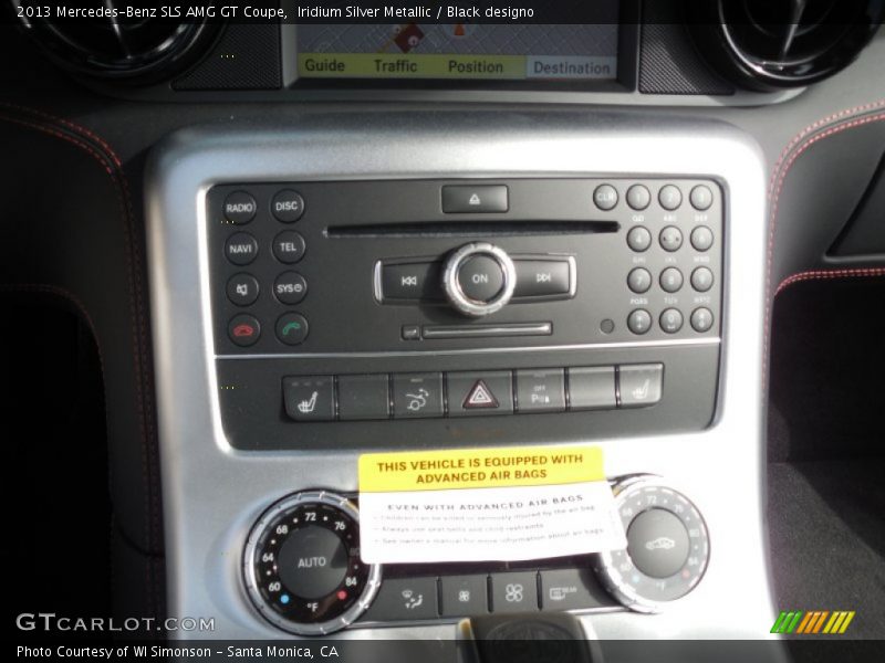 Controls of 2013 SLS AMG GT Coupe