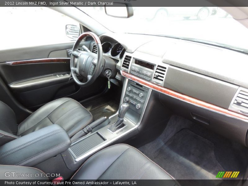 Ingot Silver Metallic / Dark Charcoal 2012 Lincoln MKZ FWD