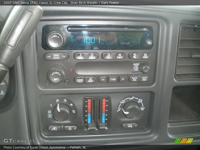 Silver Birch Metallic / Dark Pewter 2007 GMC Sierra 1500 Classic SL Crew Cab