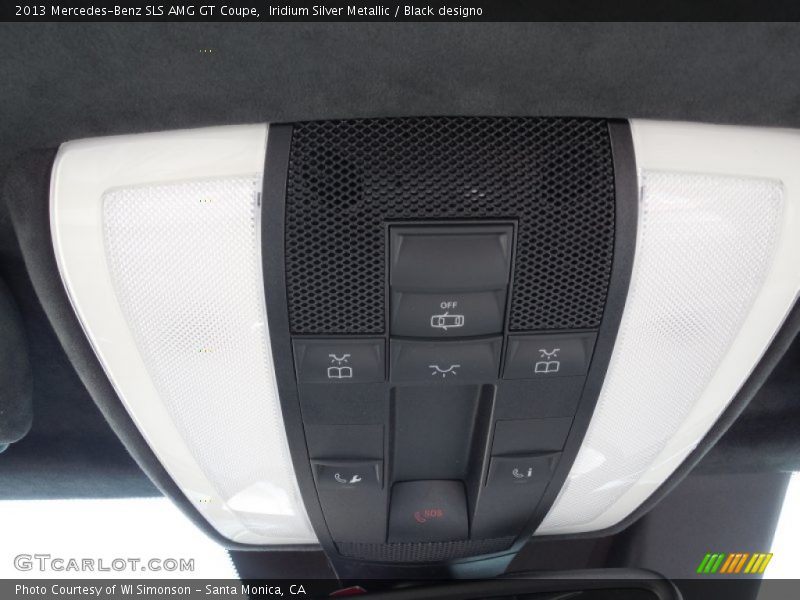 Controls of 2013 SLS AMG GT Coupe