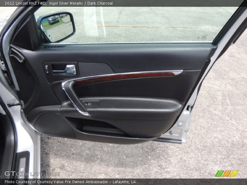 Ingot Silver Metallic / Dark Charcoal 2012 Lincoln MKZ FWD
