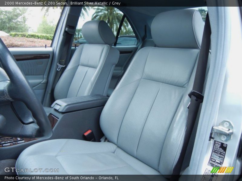 Front Seat of 2000 C 280 Sedan
