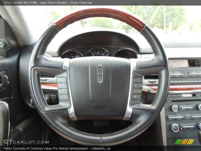Ingot Silver Metallic / Dark Charcoal 2012 Lincoln MKZ FWD