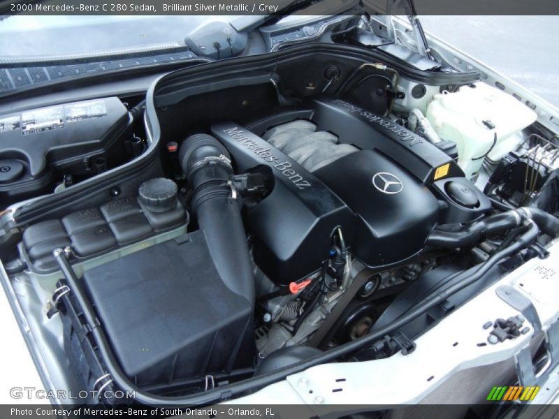  2000 C 280 Sedan Engine - 2.8 Liter SOHC 18-Valve V6