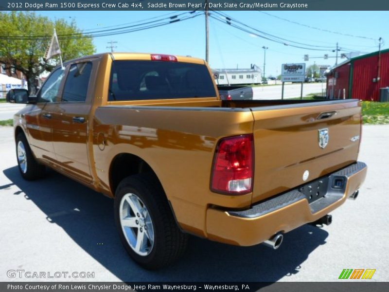 Saddle Brown Pearl / Dark Slate Gray/Medium Graystone 2012 Dodge Ram 1500 Express Crew Cab 4x4