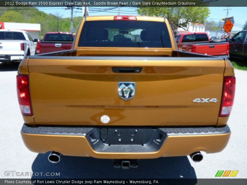 Saddle Brown Pearl / Dark Slate Gray/Medium Graystone 2012 Dodge Ram 1500 Express Crew Cab 4x4