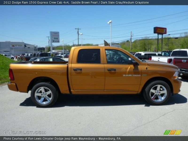  2012 Ram 1500 Express Crew Cab 4x4 Saddle Brown Pearl