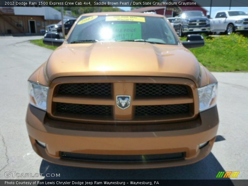 Saddle Brown Pearl / Dark Slate Gray/Medium Graystone 2012 Dodge Ram 1500 Express Crew Cab 4x4