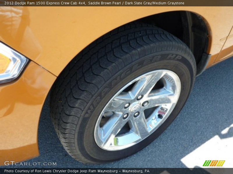 Saddle Brown Pearl / Dark Slate Gray/Medium Graystone 2012 Dodge Ram 1500 Express Crew Cab 4x4